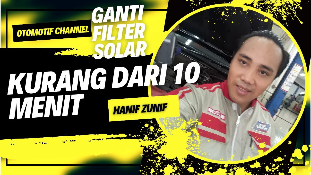 Cara Ganti Filter Solar Fortuner VRZ Panduan Lengkap Toyota Nation